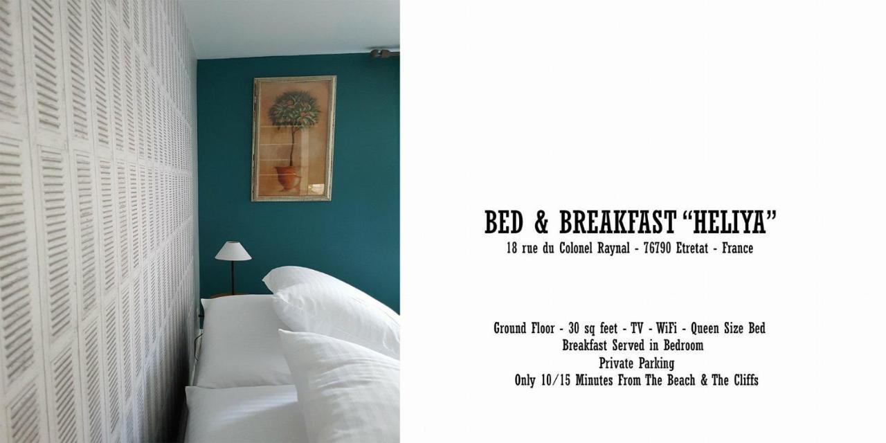 Chambre D'Hotes Heliya Étretat Kültér fotó